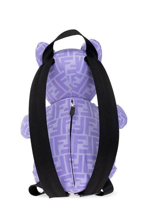 fendi teddy bear backpack|Designer Purses & Bags for Men .